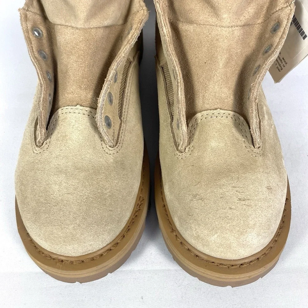 Rocky 790G Gore-Tex Combat Boots Mens 11R Tan Suede Vibram NWT Vintage